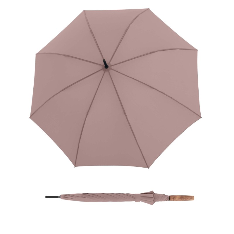 Timber Stick Automatic Heather- holový deštník