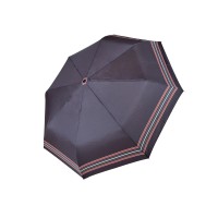 Hit Mini Stripe Brown- dámský skládací deštník