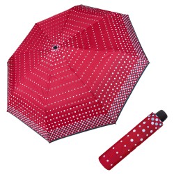 Hit Mini Dots red - dámský skládací deštník