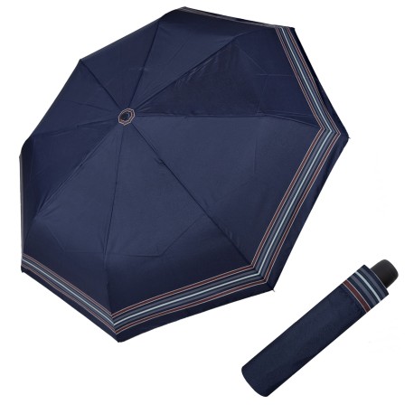 Derby Hit Mini  Stripe Blue- dámský skládací deštník