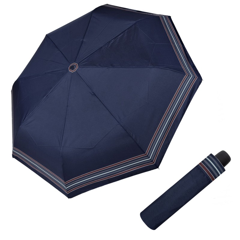 Hit Mini Stripe Blue- dámský skládací deštník
