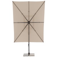 ALU XL ULTRA 4x3 m - výkyvný zahradní slunečník s boční tyčí