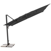 ALU XL ULTRA 4x3 m - výkyvný zahradní slunečník s boční tyčí