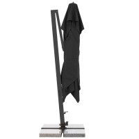 ALU XL ULTRA 4x3 m - výkyvný zahradní slunečník s boční tyčí