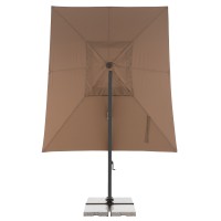 ALU XL ULTRA 4x3 m - výkyvný zahradní slunečník s boční tyčí