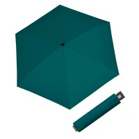 Fiber Magic Compact Teal Petrol - plně automatický deštník