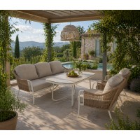 Valencia Lounge set - zahradní hliníková souprava