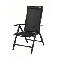 EXPERT WOOD Antracit - zahradní hliníková souprava polohovací 4+1