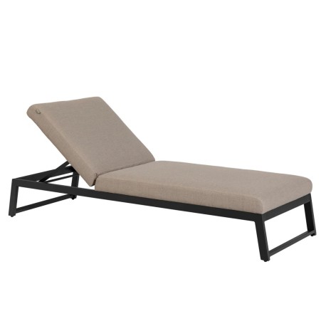 Doppler Melia LIKA-TEX® mocca - luxusní zahradní lehátko - Rozbalené zboží (N622)