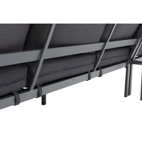 Doppler ELBA - zahradní 5-dílná hliníková jídelní souprava (obrázek 11)