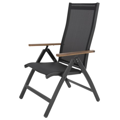 Doppler EXPERT antracit Wood Plus - zahradní hliníková sedací souprava 4+1 (obrázek 4)