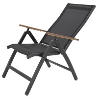 EXPERT antracit Wood Plus - zahradní hliníková sedací souprava 4+2+1