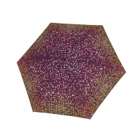 Fiber Havanna Twinkle berry - dámský skládací deštník
