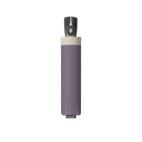 Fiber Magic Chevron lilac - dámský plně automatický deštník