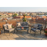 BELLARIA LOUNGE SET - hliníková zahradní souprava