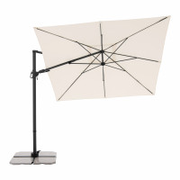 DERBY DX 280 x 280 cm – zahradní slunečník s boční nohou