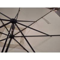 DERBY DX 280 x 280 cm – zahradní slunečník s boční nohou