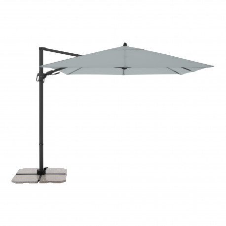 Derby DERBY DX 280 x 280 cm – zahradní slunečník s boční nohou - Zboží s drobnou vadou (S330)