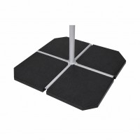 Dlaždice žulová 27 kg černá
