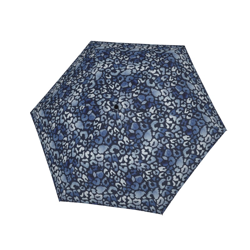 Fiber Havanna Denim - dámský skládací deštník