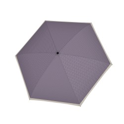 Fiber Havanna Chevron Lilac - dámský skládací deštník