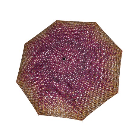 Doppler Fiber Magic Twinkle Berry– dámský plně automatický deštník