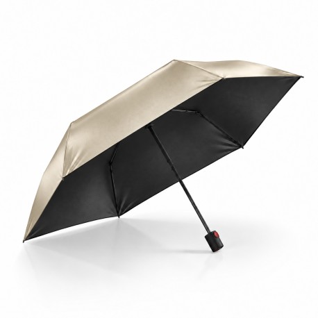 Knirps KNIRPS U.200 Metallic with Black - elegantní plně automatický deštník