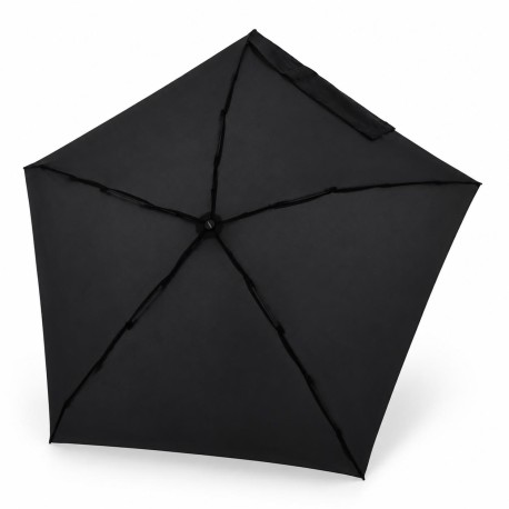 Doppler Compact Nano uni manual Simply Black - dámský/ pánský skládací deštník