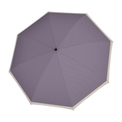 Fiber Magic Chevron lilac - dámský plně automatický deštník