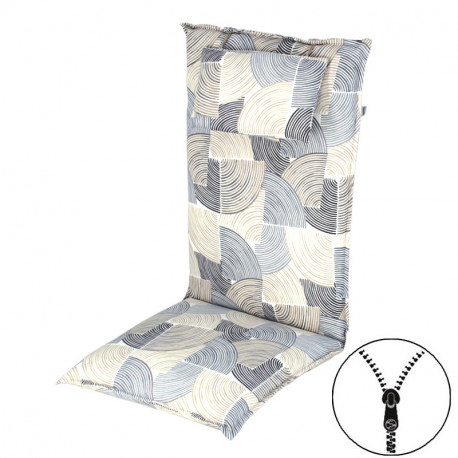 Doppler ELEGANT 2240 vysoký - polstr na židli a křeslo s podhlavníkem