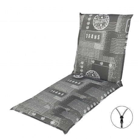 Doppler LIVING 2931 - polstr na zahradní lehátko se zipem