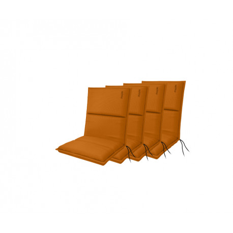 Polstry na křesla a židle, nízké, set 4 ks, Doppler CITY 4411