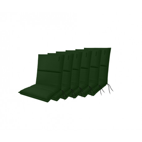 Polstry na křesla a židle, nízké, set 6 ks, Doppler CITY 4415