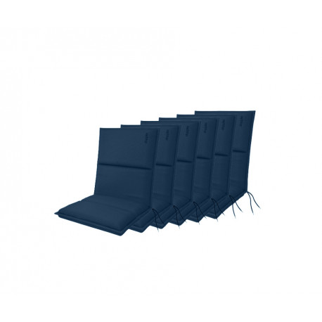 Polstry na křesla a židle, nízké, set 6 ks, Doppler CITY 4420