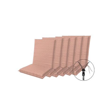 Doppler ART 4041 nízký - set 6 ks - polstry na židli a křeslo