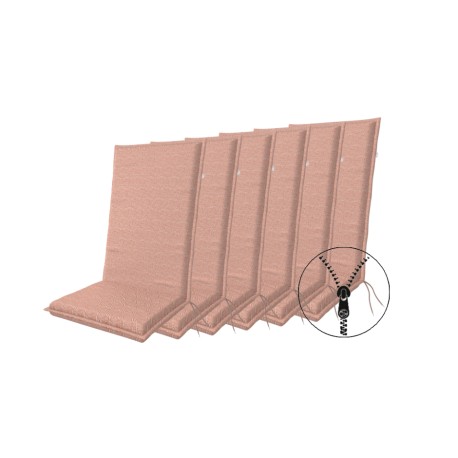 Doppler ART 4041 vysoký – set 6 ks - polstry na židli a křeslo