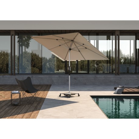 Knirps KNIRPS PHOENIX 245 x 245 cm - zahradní středový slunečník : Barva slunečníku - Písková